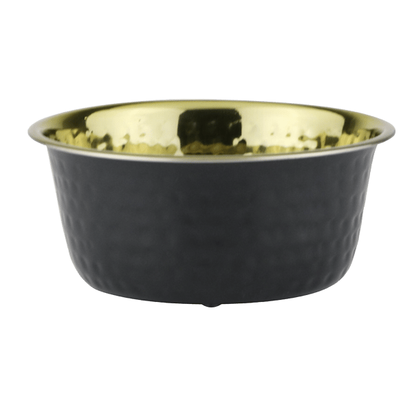 All Day Bowl Matt Black Brass Inner - 470ml