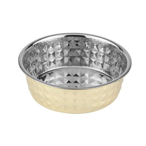 All Day Bowl Premium Embossed Gold - 470ml