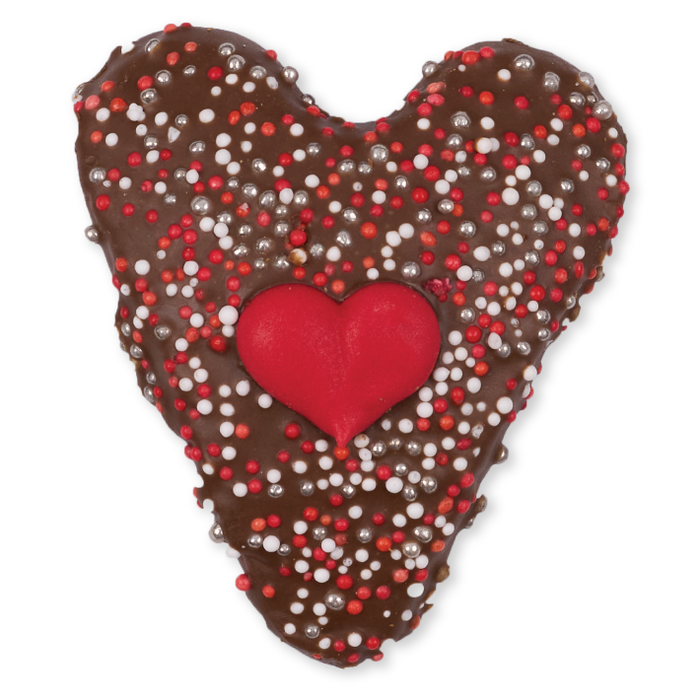 Kazoo Barneys Barkery Dog Heart Cookie Carob