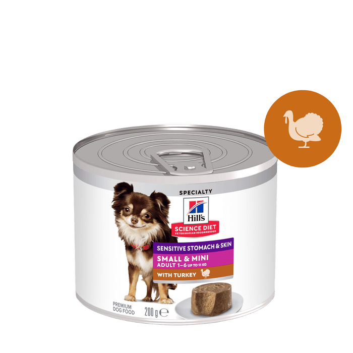 Hill's Science Diet Small & Mini Sensitive Stomach & Skin Wet Dog Food 200g