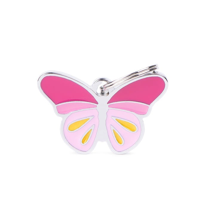 My Family Charm Butterfly Tag