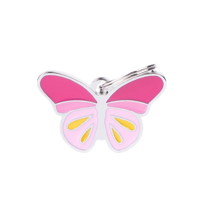 My Family Charm Butterfly Tag