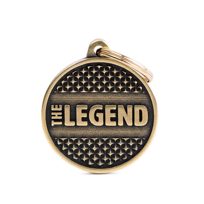 My Family Bronx The Legend Brass Big Tag