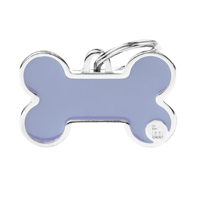 My Family B Lilac Bone Tag L