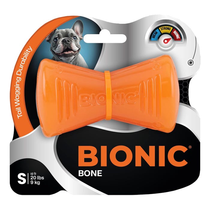 Bionic Dog Toy Bone Small 9.5cm