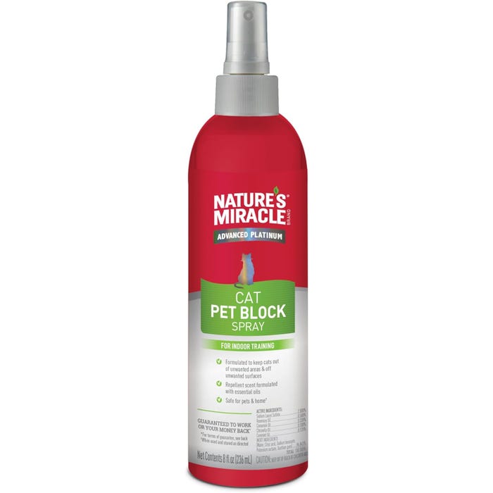 Natures Miracle Cat PET Block Spray 236ml