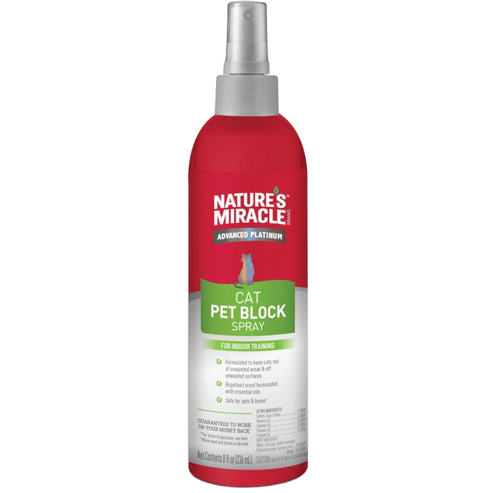 Natures Miracle Cat PET Block Spray 236ml