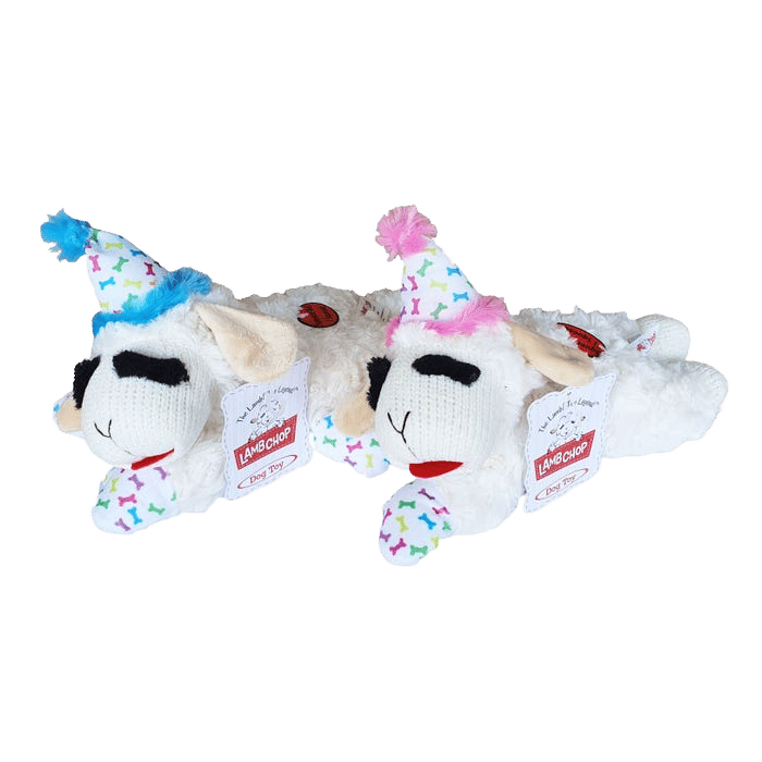 Multipet Dog Toy Lamb Chop Birthday 25cm