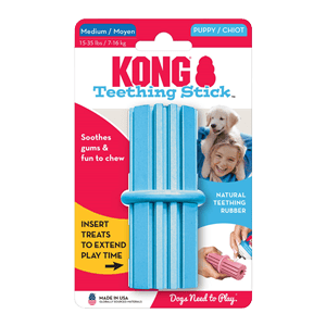 Kong Dog Toy Puppy Teething Stick Medium