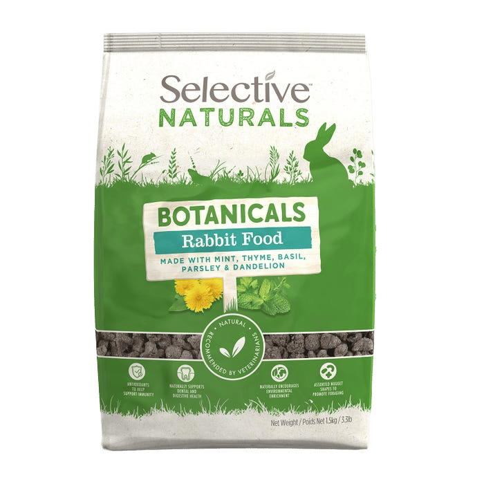 Selective Naturals Botanical Rabbit Food 1.5kg