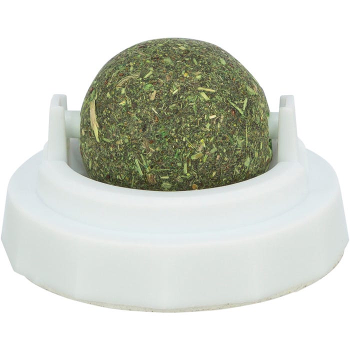 Trixie Catnip Ball With Adhesive Holder 5cm