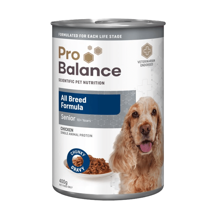 Probalance Chicken Senior Wet Dog Food 400g