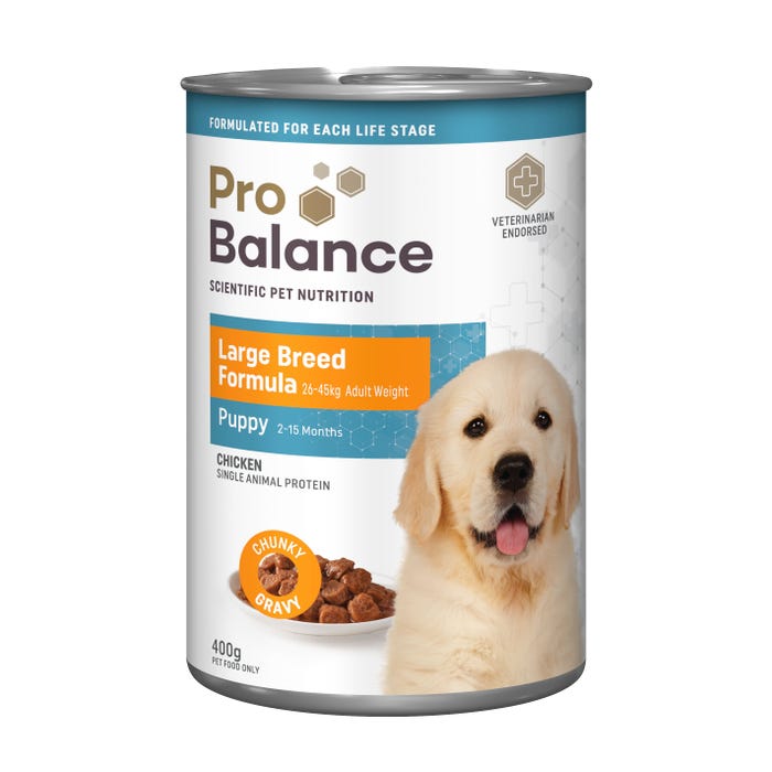 Probalance Large Breed Chicken Wet Puppy Food 400g