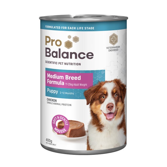 Probalance Medium Breed Chicken Wet Puppy Food 400g