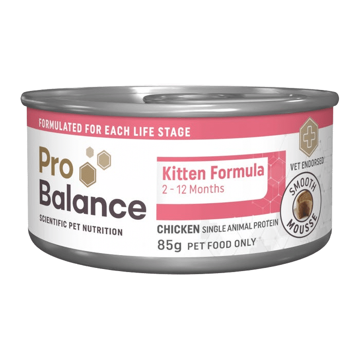 Probalance Chicken Mousse Wet Kitten Food 85g