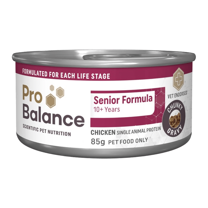 Probalance Senior Chicken Gravy Wet Cat Food 85g