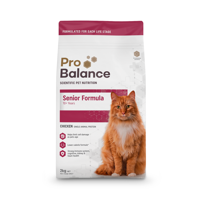 Probalance Senior Chicken Cat Food 2kg