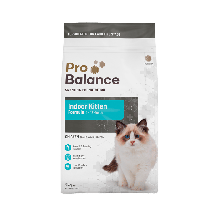 Probalance Indoor Chicken Kitten Food 2kg