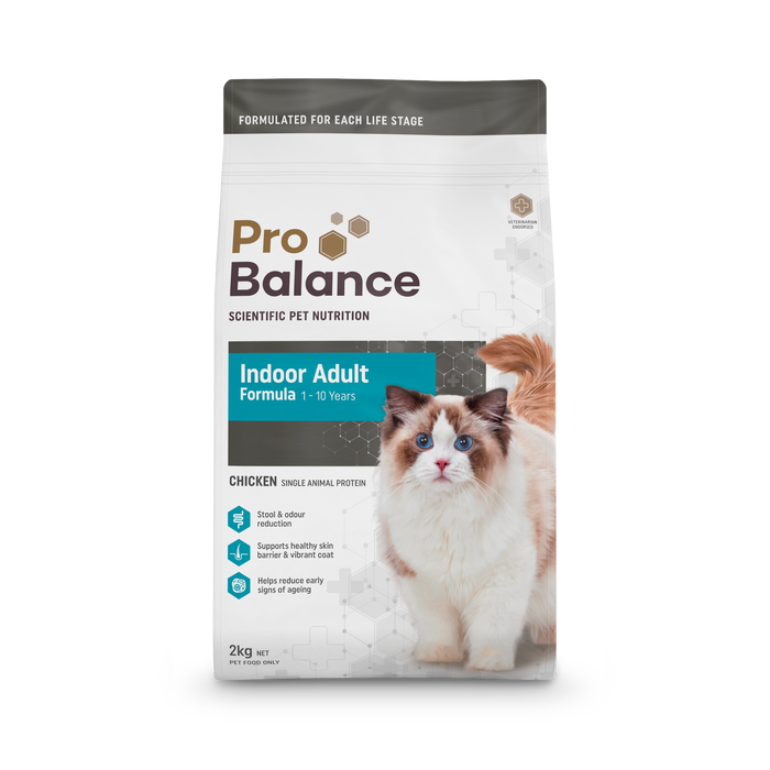 Probalance Indoor Chicken Cat Food 2kg