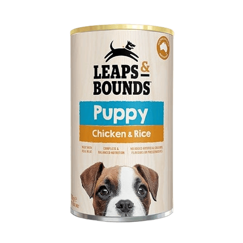 Leaps & Bounds Chicken & Rice Wet Puppy Food 700g