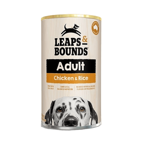 Leaps & Bounds Chicken & Rice Wet Dog Food 700g