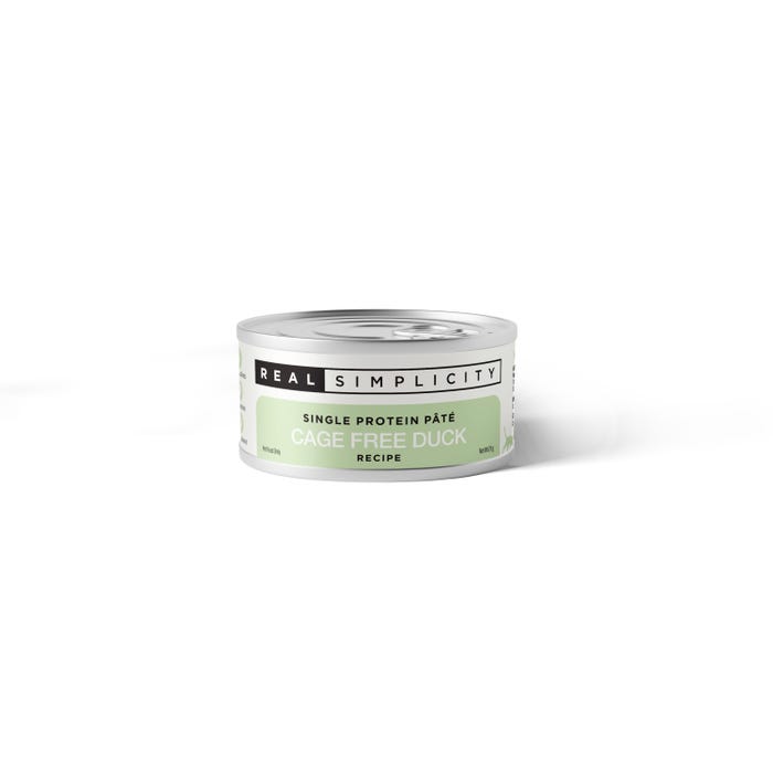 Real Simplicity Duck Pate Wet Cat Food 79g