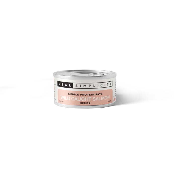 Real Simplicity Salmon Pate Wet Cat Food 79g