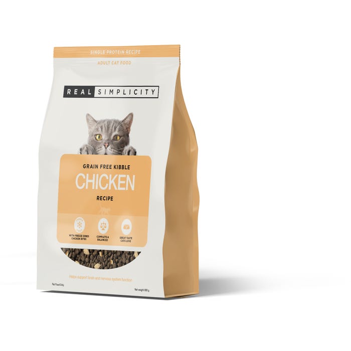 Real Simplicity Grain Free Chicken Cat Food 1.6kg