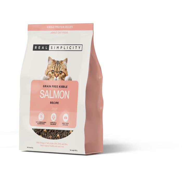 Real Simplicity Grain Free Salmon Cat Food 800g