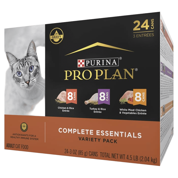 Pro Plan Chicken & Turkey Variety Pack Cat Wet Food 24 X 85g