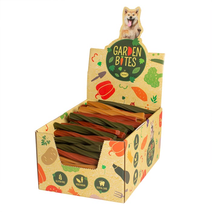 Garden Bites Dog Treat Single Dent Twister 16cm 30g