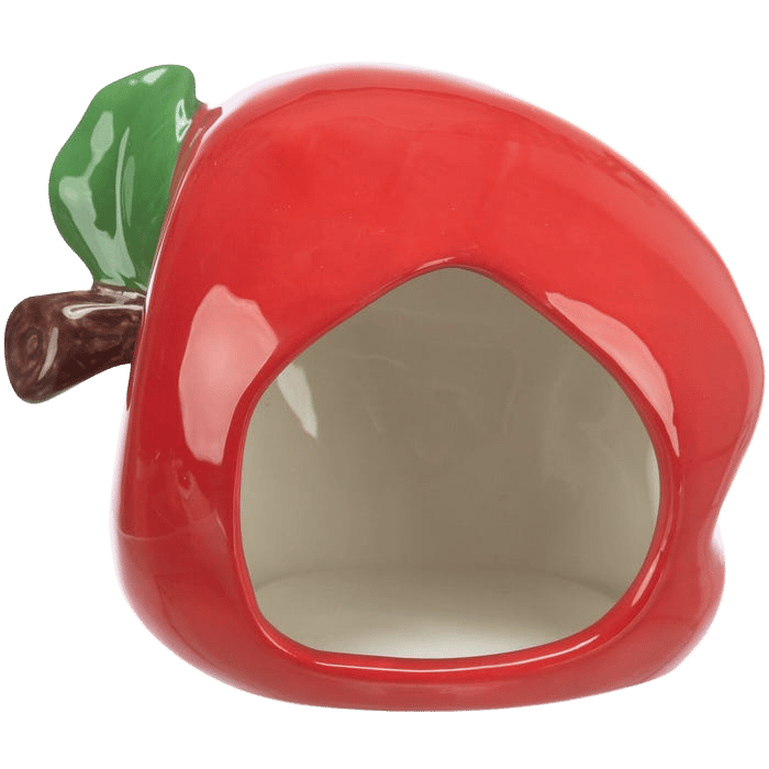 Trixie Small PET Mouse Apple Ceramic House 13 X 10 X 10cm