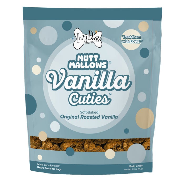 Lazy Dog Baked Treat Mutt Mallows Original Roasted Vanilla 141g