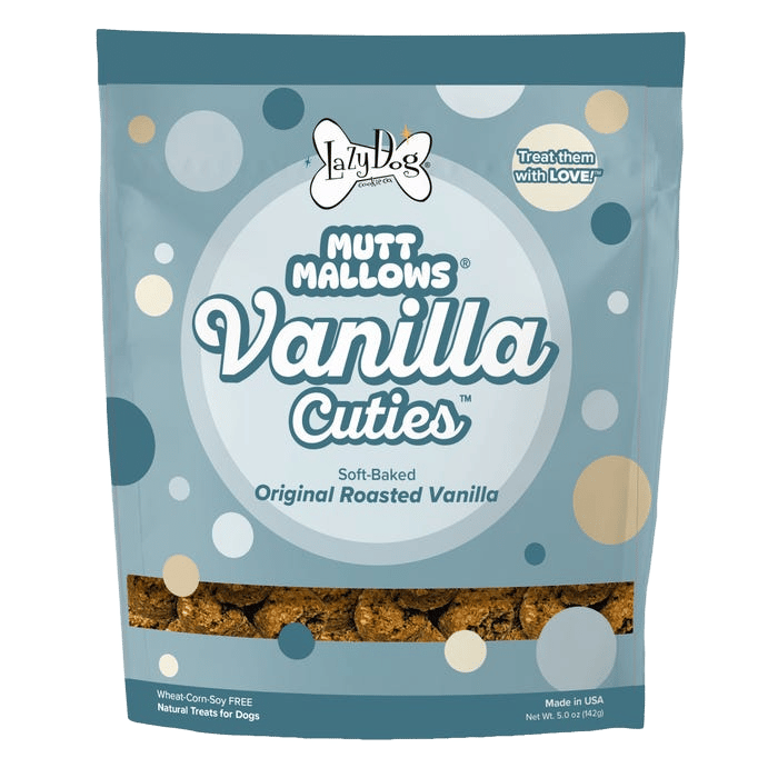 Lazy Dog Baked Treat Mutt Mallows Original Roasted Vanilla 141g