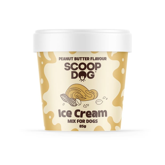 Scoop Dog Ice Cream Peanut Butter 85g