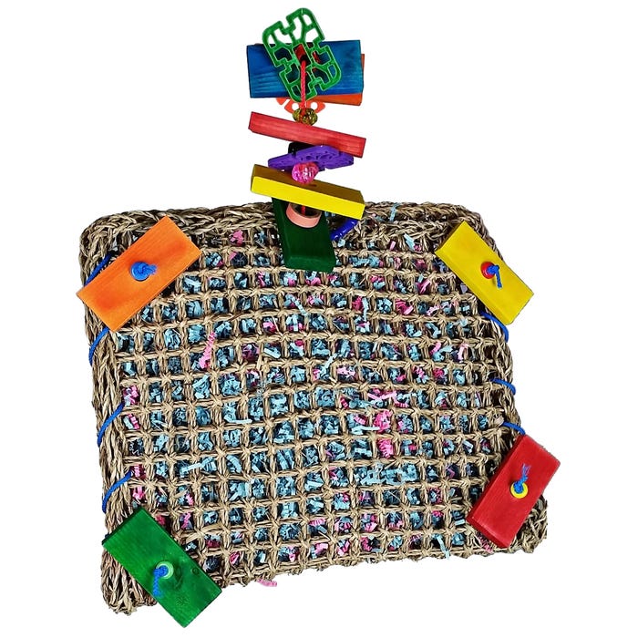 A & E Cage Vine Mat Forage Pouch 35 X 30cm