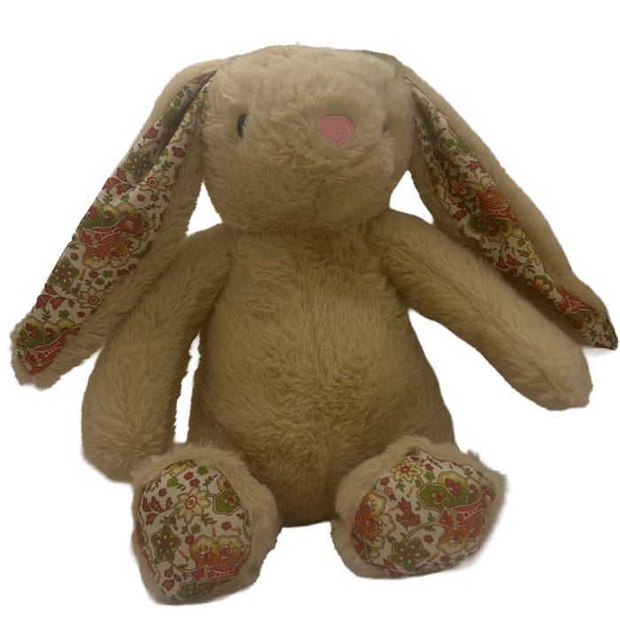 Waggin Tails Dog Toy Smooshables Rabbit Tan 37cm