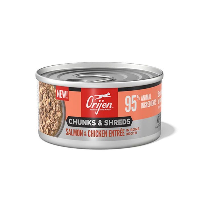 Orijen Salmon & Chicken Entree In Broth Wet Cat Food 85g