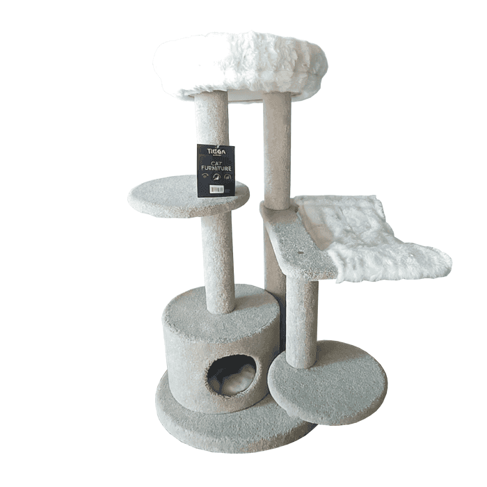 Tigga Cat Scratch Christchurch Cream 58X58X111cm