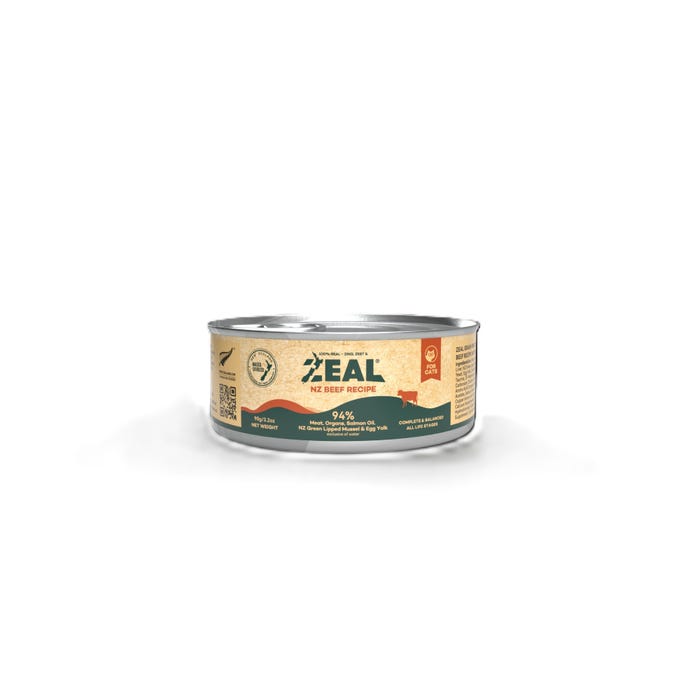 Zeal Beef Recipe Wet Cat Food 90g