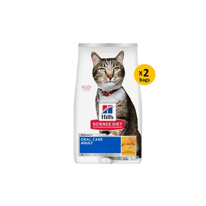 Hill's Science Diet Adult Oral Care 4kg Bundle