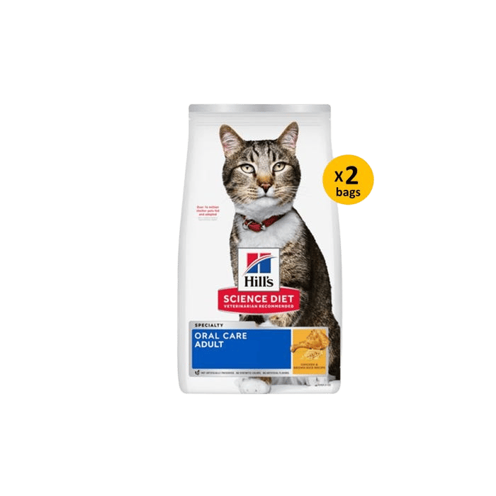Hill's Science Diet Adult Oral Care 4kg Bundle