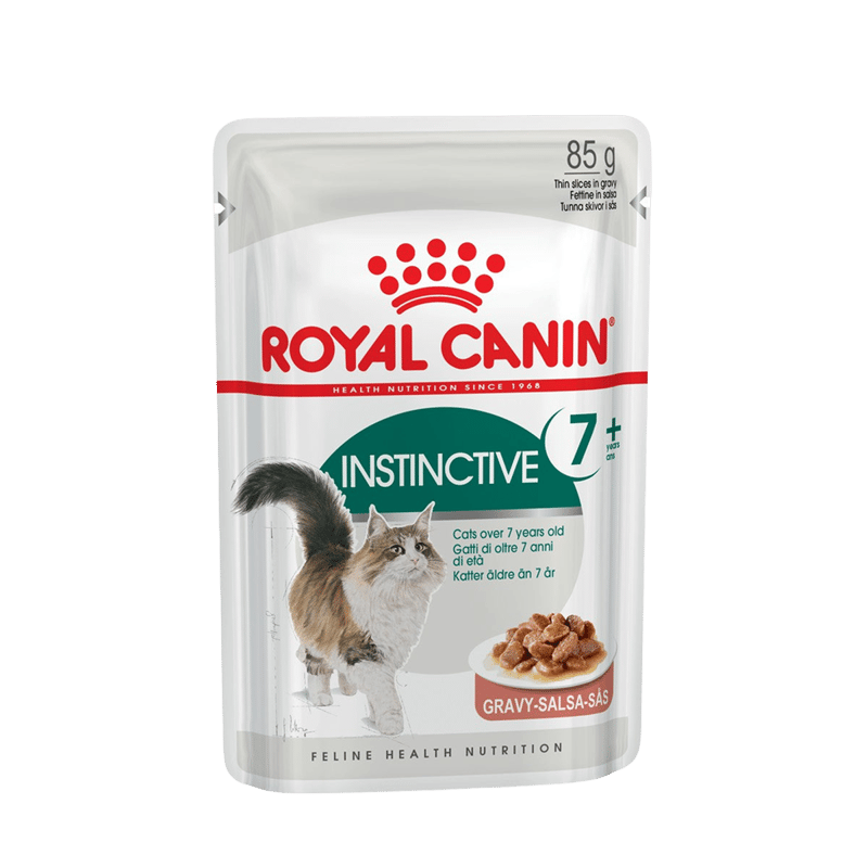 Royal Canin Instinctive 7 + In Gravy Wet Cat Food