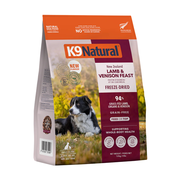 K9 Natural Freeze Dried Lamb & Venison