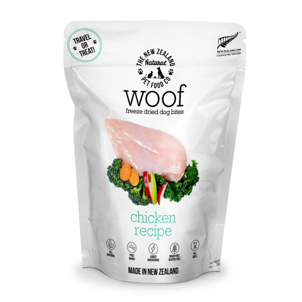 Woof Chicken Freeze Dried Dog Food