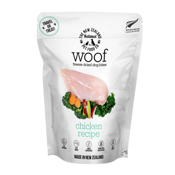 Woof Chicken Freeze Dried Dog Food