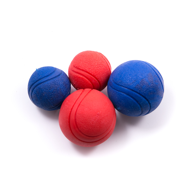 Tough Grooved Rubber Ball