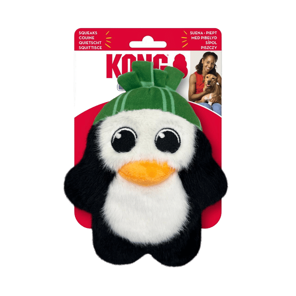 Holiday Snuzzles Penguin Dog Toy