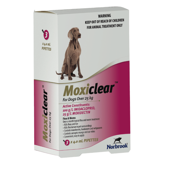 Moxiclear For Dogs Over 25kg