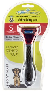 Small Dog Metallic Deshedding Tool